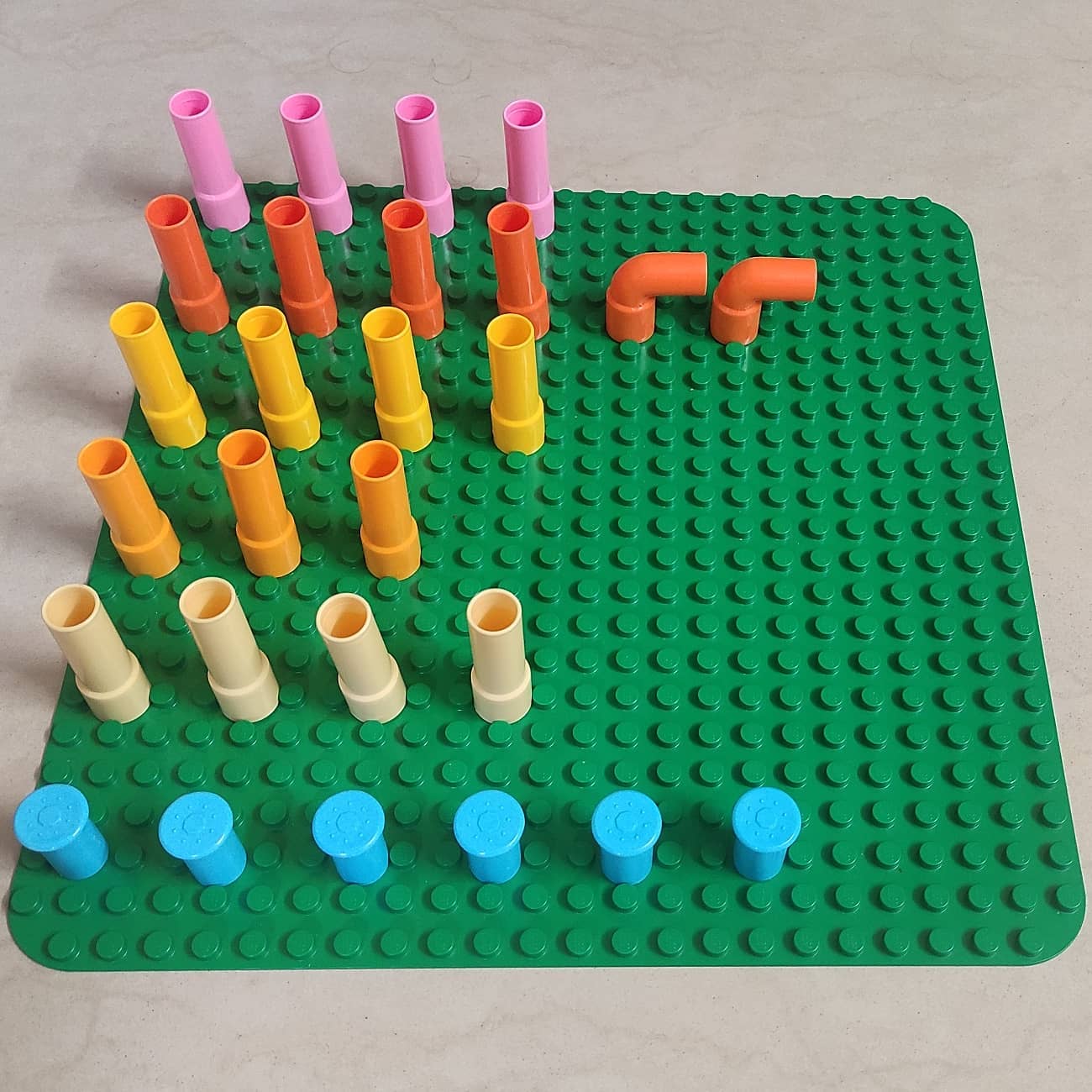 Colour Sorting and Counting Activity for Toddlers