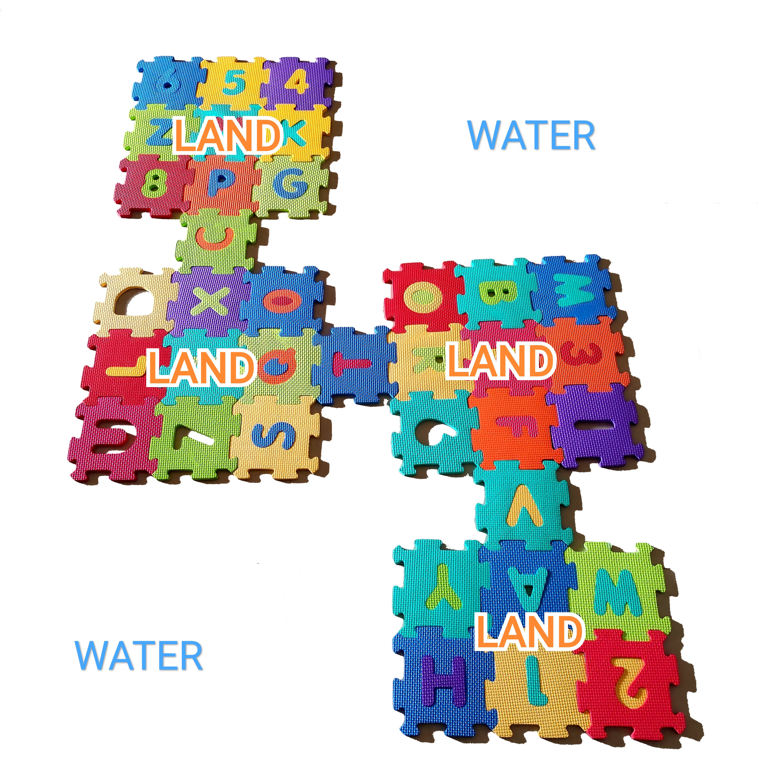 Fun and Learn Activities for Kids: Land & Water, Twister