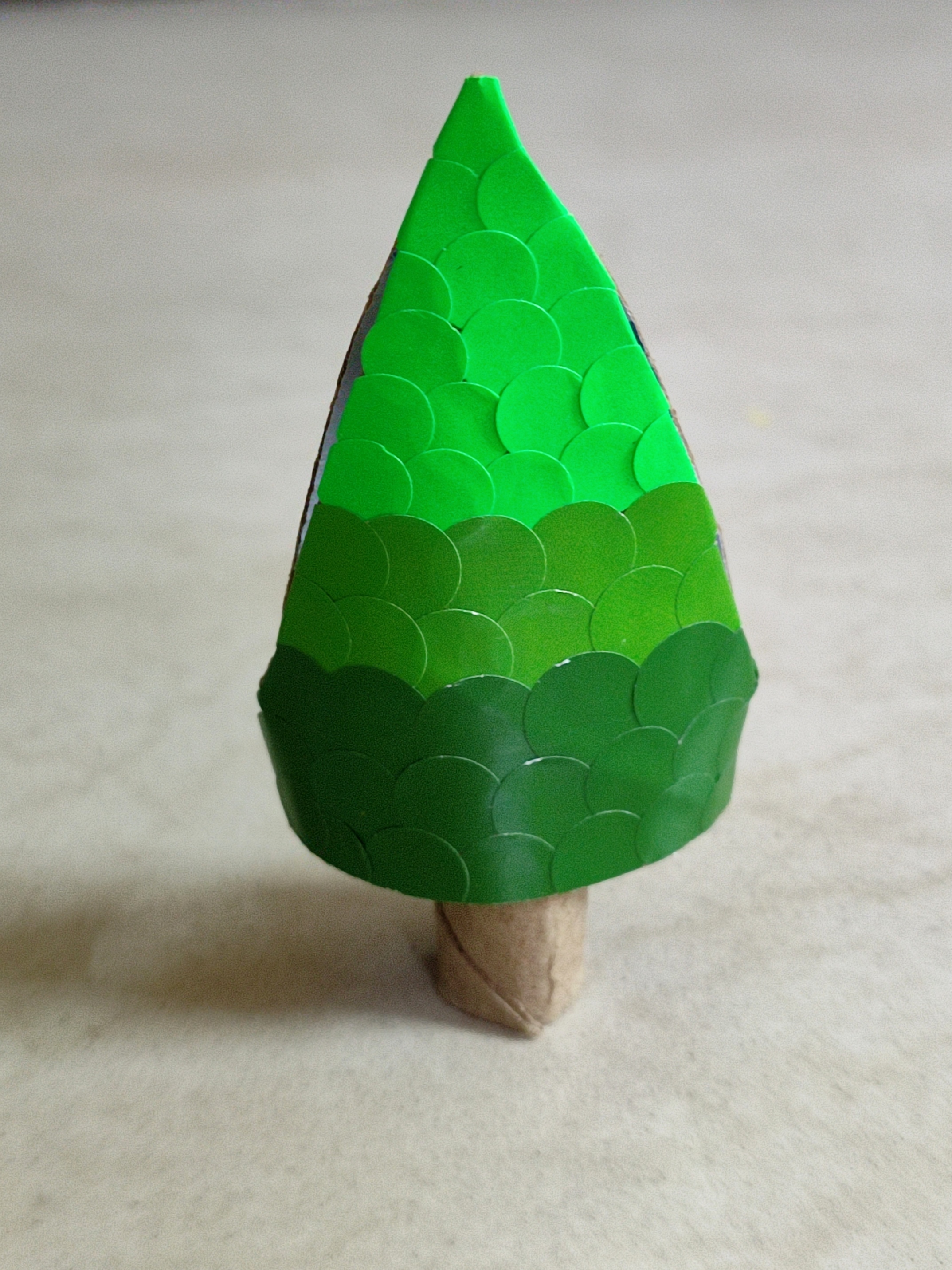DIY Christmas Tree Finger Puppet – Easy Christmas Activity for Kids